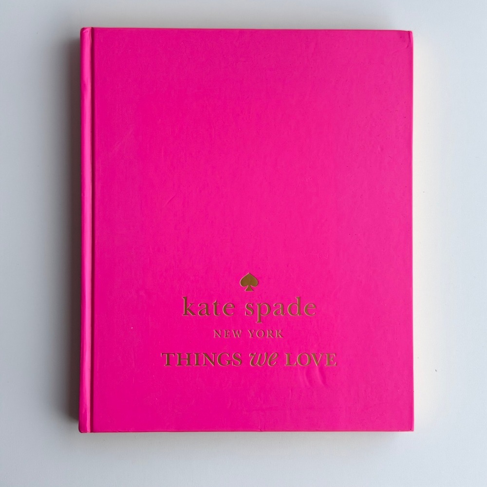 Kate Spade New York Things We Love Hardcover Illustrated Abrams 2012 Collectible